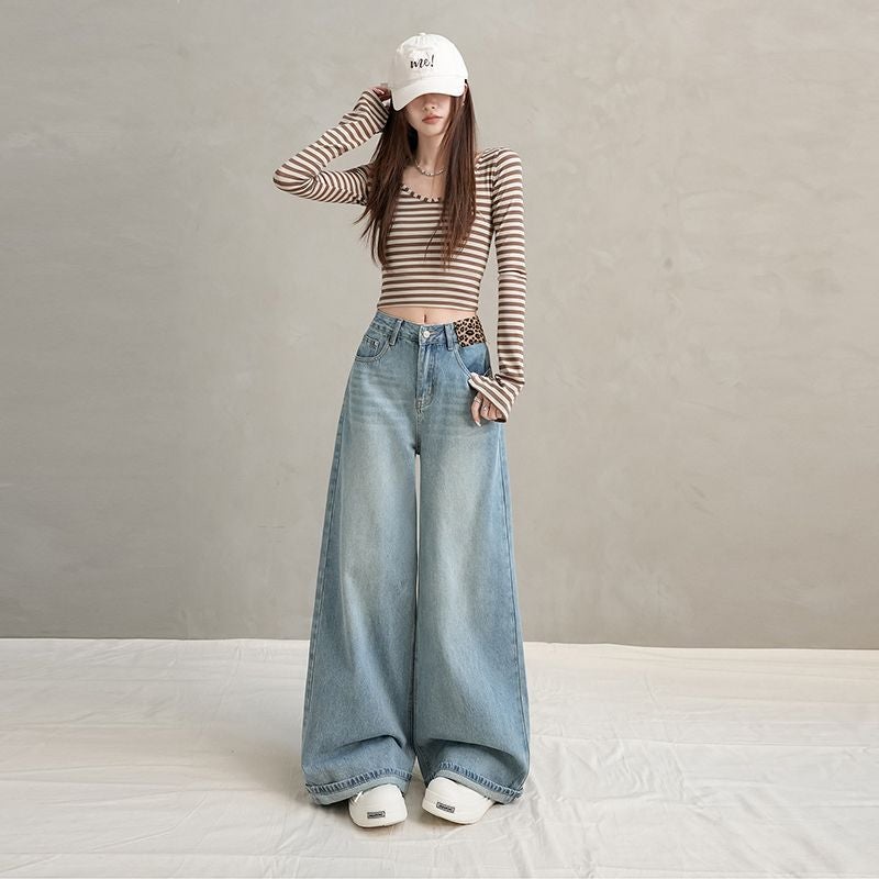 Unisex Casual Daily Denim Jeans - Image 1