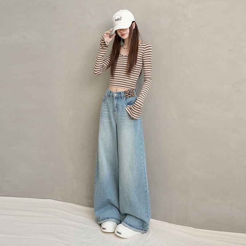 Unisex Casual Daily Denim Jeans - Image 3