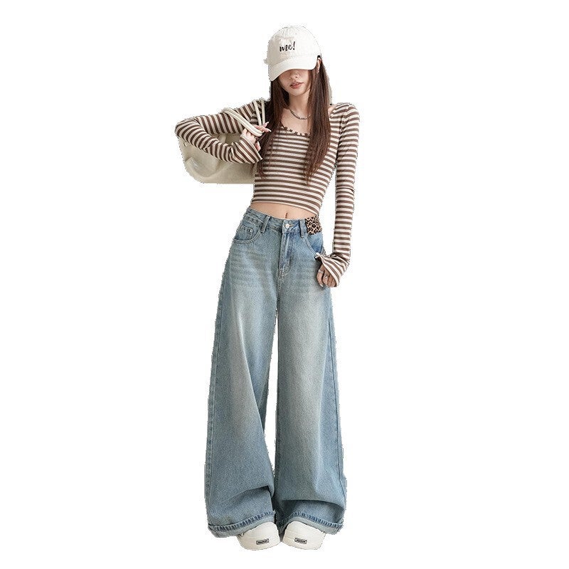 Unisex Casual Daily Denim Jeans - Image 5