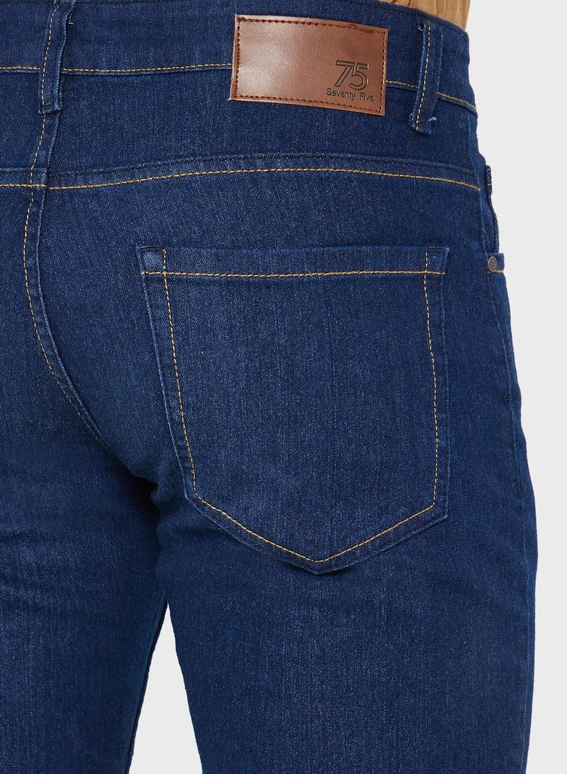 سفنتي فايف Slim Fit Jeans