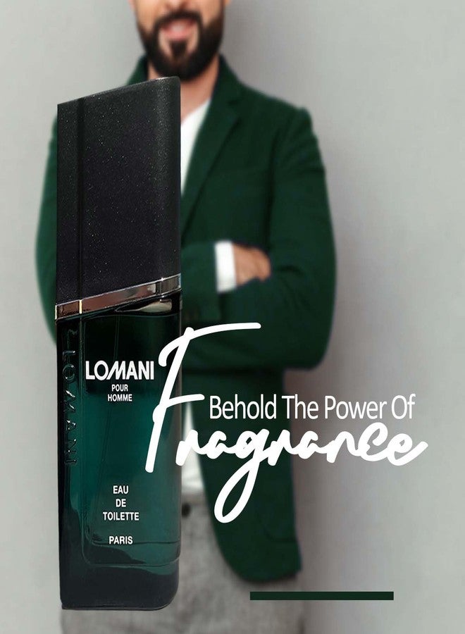 Lomani لوماني لومانى 3.3 أونصة EDT للرجال جديد في العلبة - Image 5