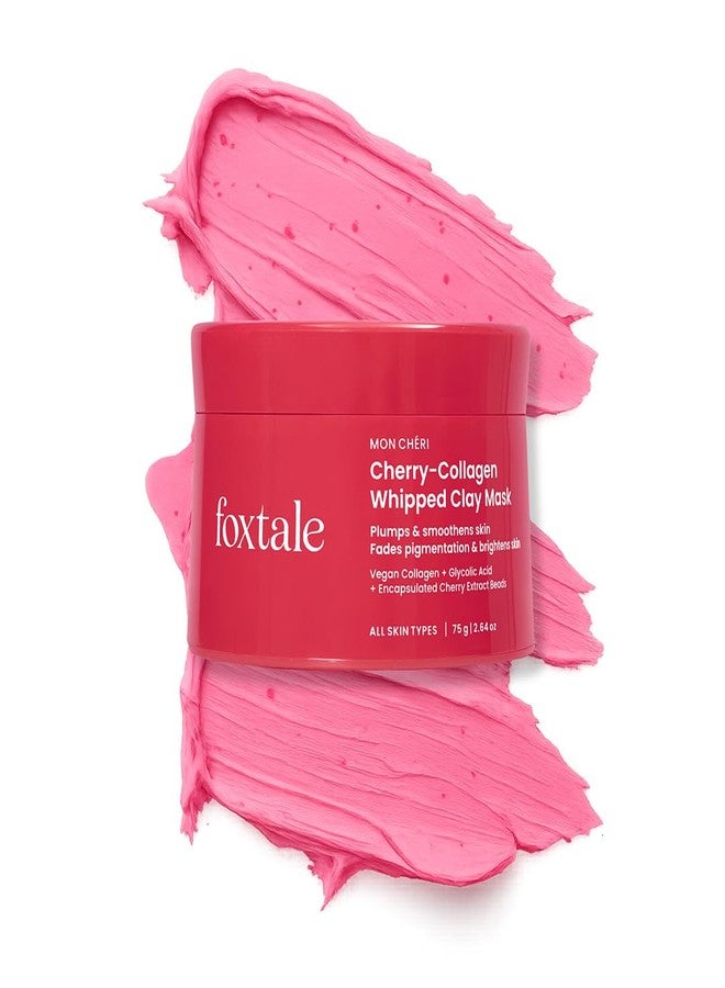 Foxtale Mon Cheri Cherry-Collagen Whipped Clay Mask - 75g - Image 1