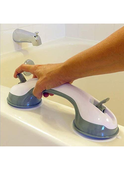 Prajin Prajin Strong Vacuum Suction Cup Handle Anti Slip Support Helping GRAP Bar for Elderly and Kids Safety Shower Bathroom Toilet Helping Handle  - Image 3