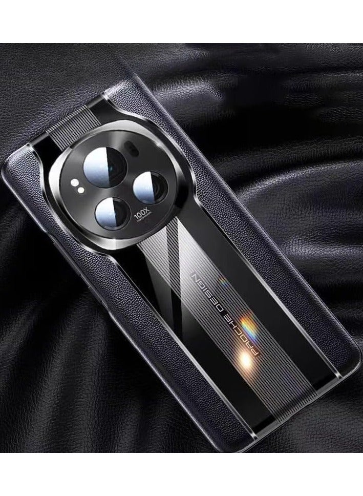 حافظة لجهاز Honor Magic 6 Pro (2024)، بتصميم رياضي على طراز سيارات السباق، حالة حماية هاتف مطلية بالكهرباء مع حماية شاملة للعدسة، غطاء خلفي صلب مقاوم للسقوط. - Image 1