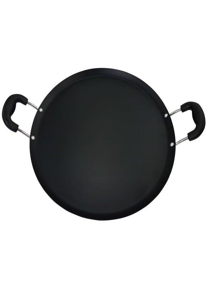 Oster Cocina 111890.01 Zadora Comal Round Carbon Steel with Bakelite Handles, Red