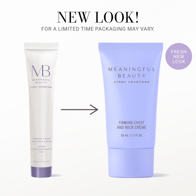 Meaningful Beauty Firming Chest and Neck CrÃ¨me , Tightening Treatment with Vitamin C and Hyaluronic Acid , 1.7 Ounce - Image 2