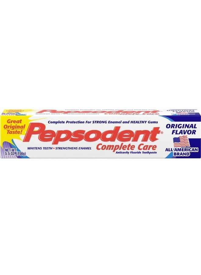 Pepsodent Pepsodent Complete Care Toothpaste Original Flavor, 5.5 oz., (Pack of 4) 