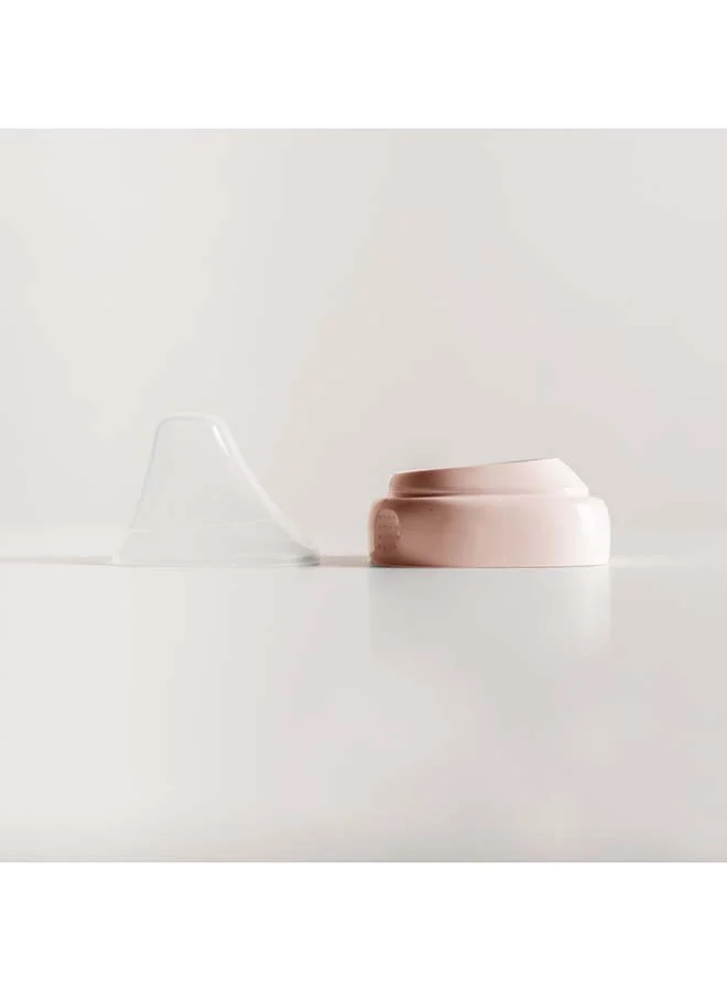 هيجين Press-to-Close, Twist-to-Open (PCTO™) Collar and Transparent Cover - Convertible Storage to Feeding Bottle,BPA-Free,Anti-Colic Air Vent,Easy to Clean,Modular System Compatible, Pink