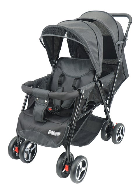Foldable Two Seat Stroller