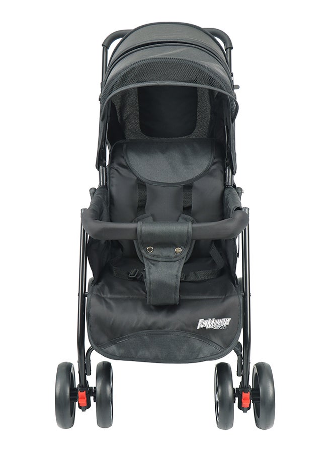 FUN MOMENT - Foldable Two Seat Stroller - Image 1