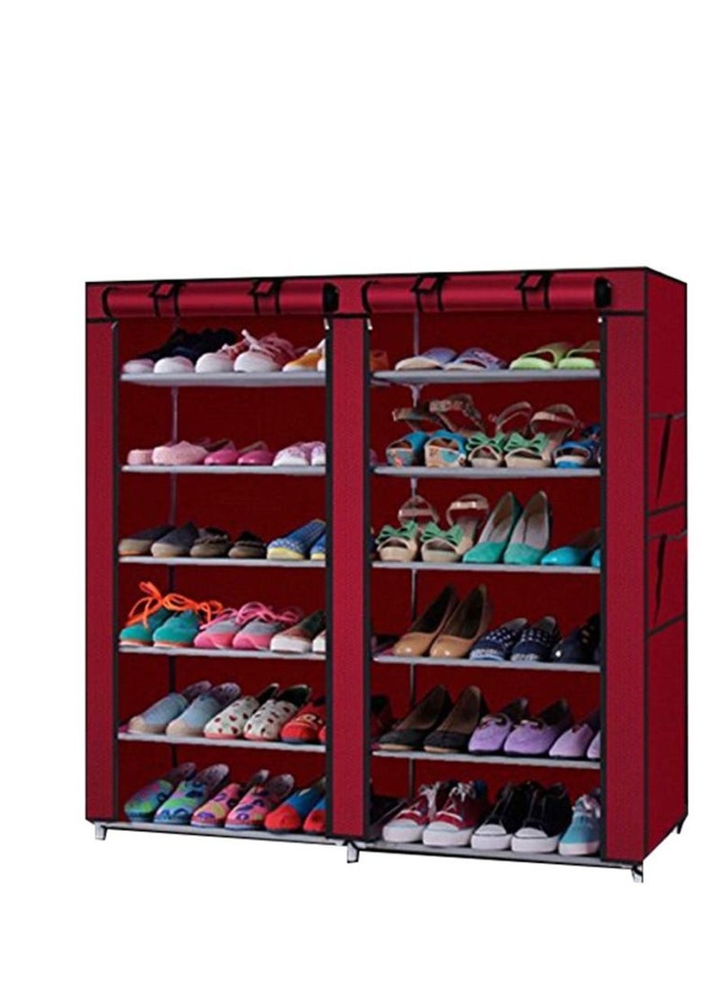 شاربدو رف أحذية 12 طبقة مقاس 120x118x30 سنتيمتر - Image 1