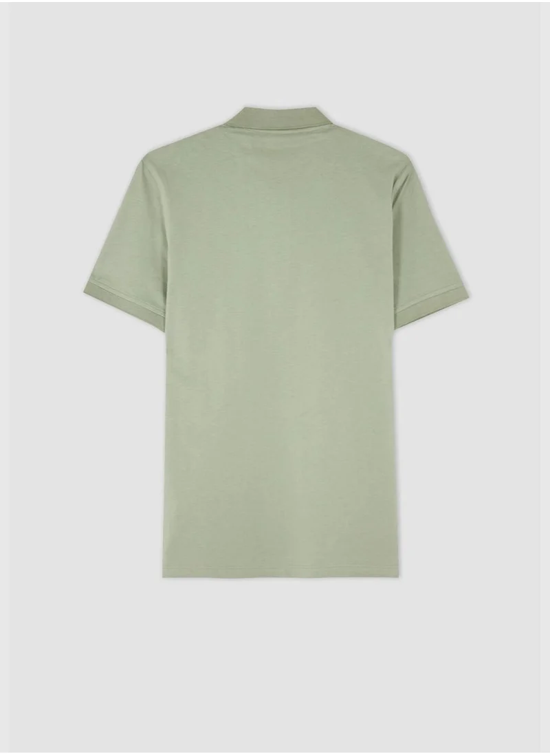 ديفاكتو Man Regular Fit Polo T-Shirt