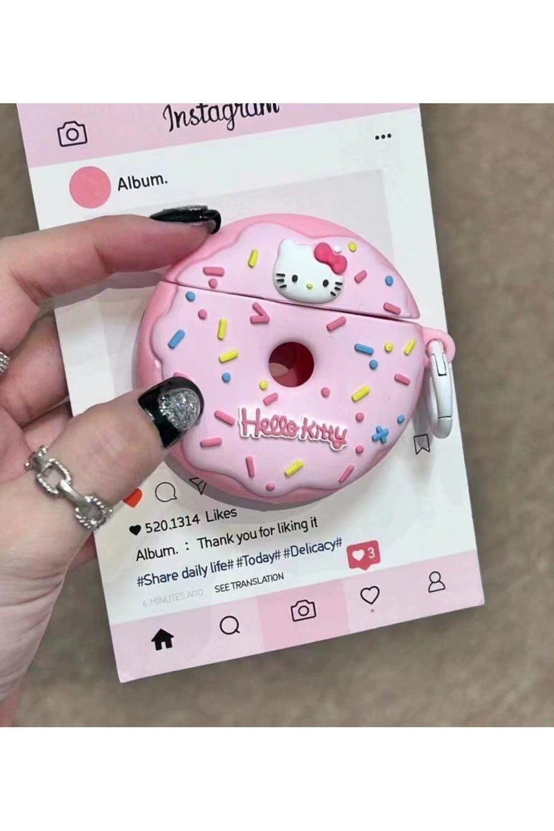 general AirPods 3rd generation silicone wireless Bluetooth protective case, cartoon design, Apple wireless Bluetooth headphones protective case, made of silicone material, with a creative and soft exterior.