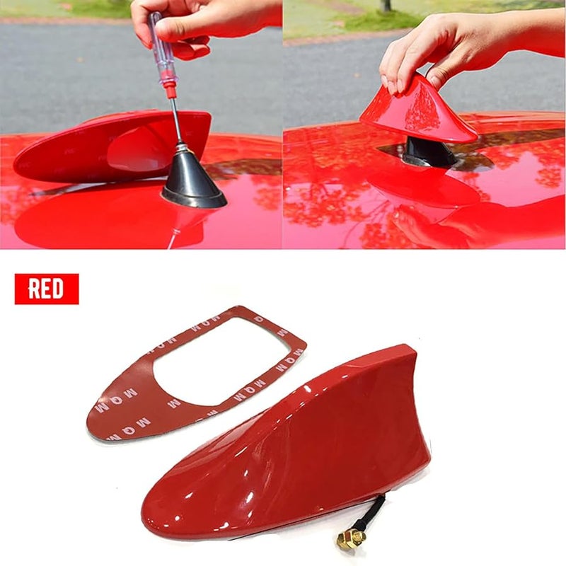 Universal Shark Fin Antenna Cover For Toyota RAV4 2016 2017 2018 Car Styling - Image 4