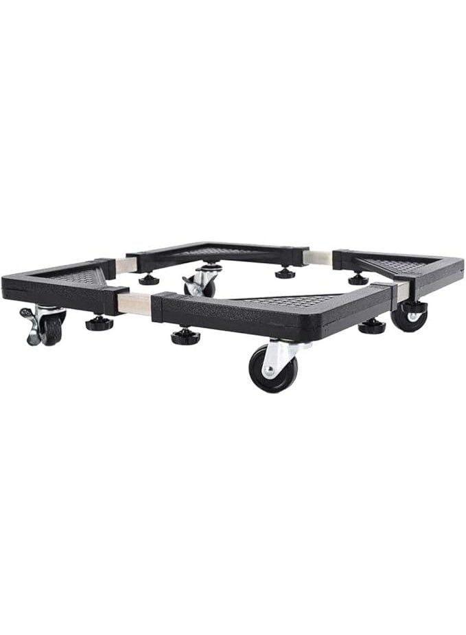 بلومنغ تايم قاعدة متحركة متعددة الوظائف قابلة للتعديل مع عجلات متحركة/عربة/بكرة للغسالة والمجفف والثلاجة والخزانة - Image 2