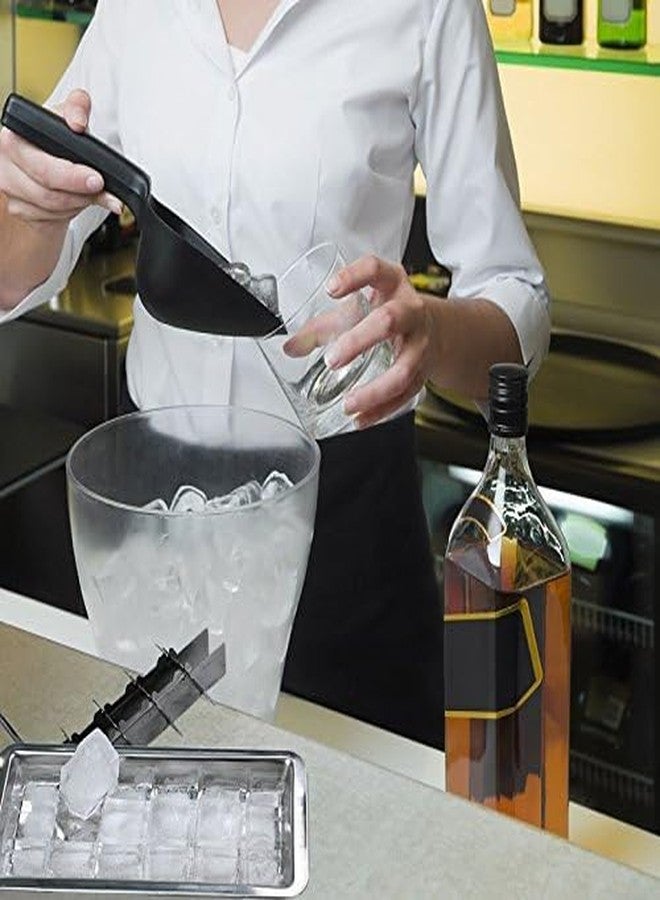 i Kito صينية صنع مكعبات الثلج من الفولاذ المقاوم للصدأ، قالب مكعبات ثلج بذراع، سريع في صنع 18 مكعب ثلج - Image 4