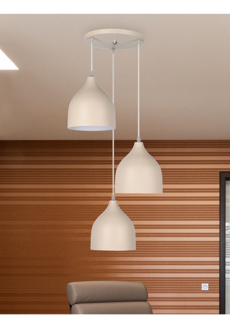 El Rawda Lighting Naomi Triple Ceiling Lamp  - Image 2