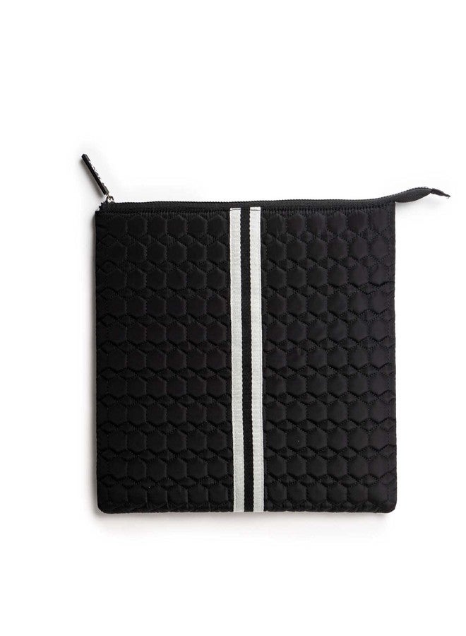 FLYTE Krystyna Bag Travel Quilted Computer Case, Black - Image 2