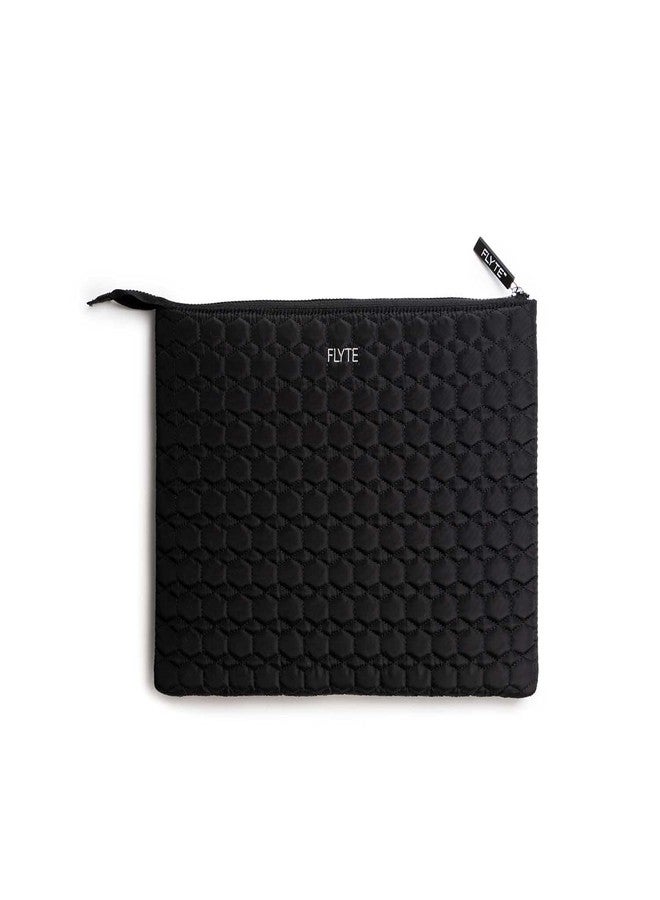 FLYTE Krystyna Bag Travel Quilted Computer Case, Black - Image 1