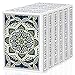 Metsyth Playing CardsPlastic Playing Cards Waterproof Poker Size CardJumbo Large Print Playing Card for Adults and Seniors6 Decks of Cards BulkUse for Party and Game 6 Pack Blue - Image 2