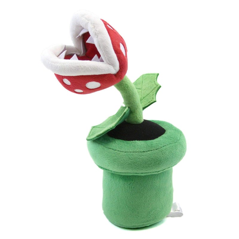 Little Buddy Super Mario All Star Collection 1594 Piranha Plant Stuffed Plush, 9", 156 months to 180 months - Image 2