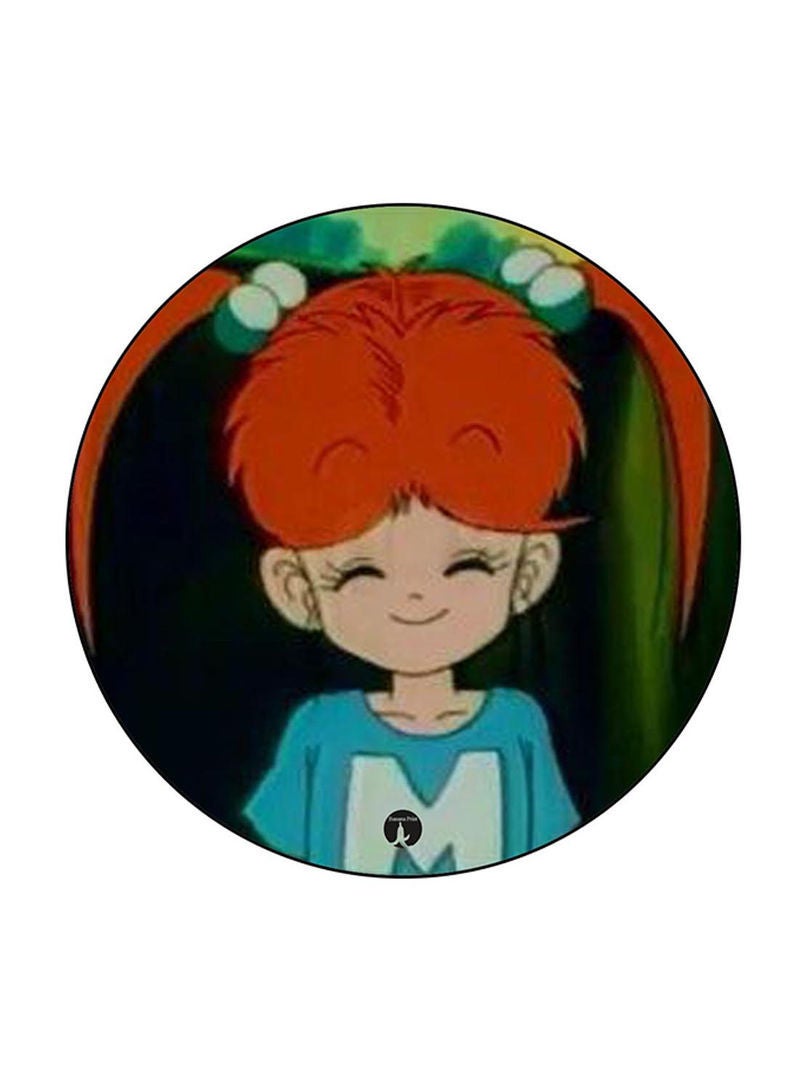 RKN Anime Al Ramla Al Moultahiba Printed Round Pin Badge Multicolour - Image 2