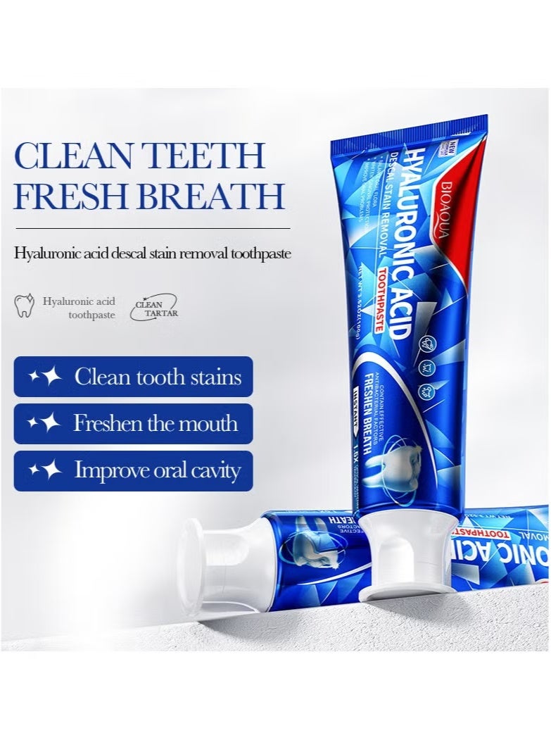 BIOAOUA Baking Soda Gum Care Niacinamide Fresh 100g - Image 2