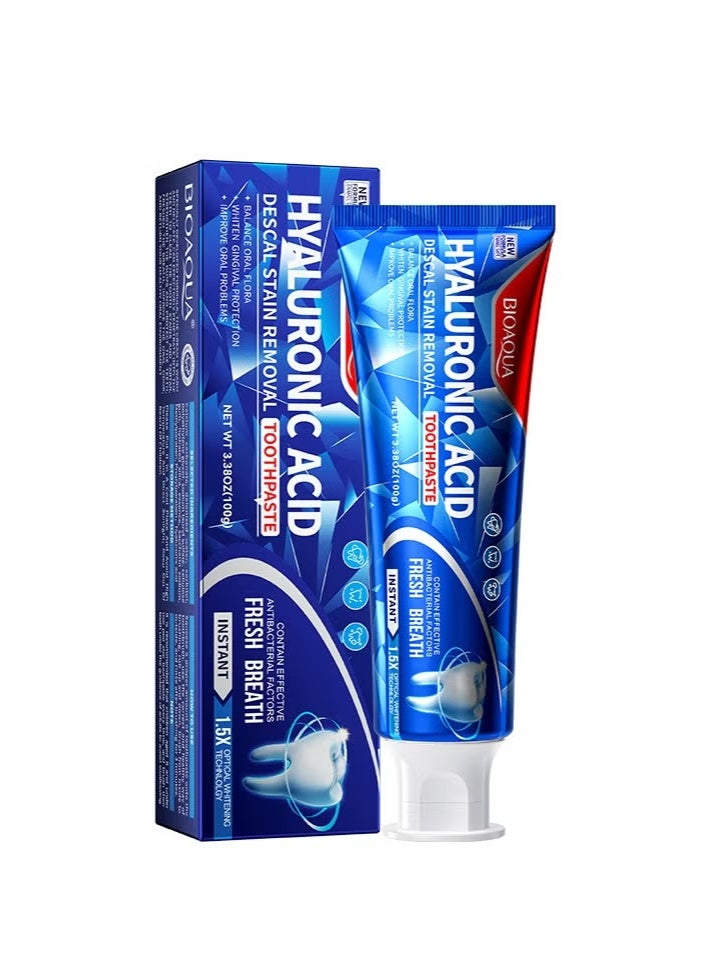 BIOAOUA Baking Soda Gum Care Niacinamide Fresh 100g - Image 1