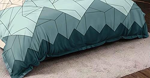 Hardeep Super Soft Glace Cotton King Size AC Comforter Duvet for Double Bed for All Seasons/Weathers 90x100 inches (Pastel Green) - Image 2