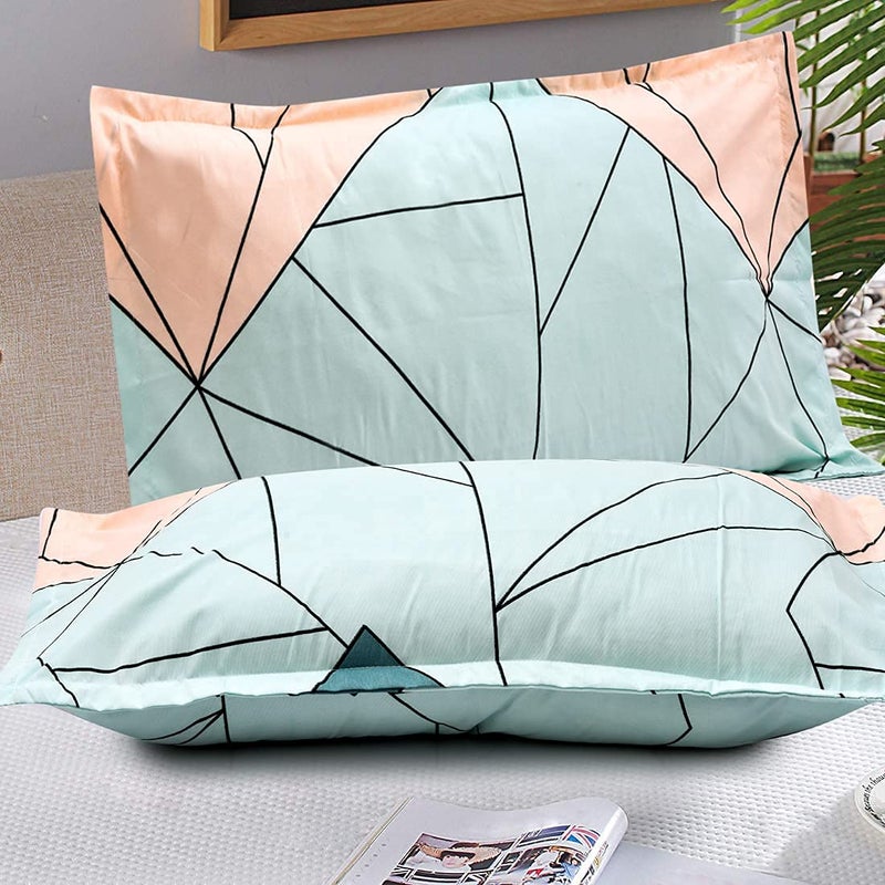 Hardeep Super Soft Glace Cotton King Size AC Comforter Duvet for Double Bed for All Seasons/Weathers 90x100 inches (Pastel Green) - Image 3