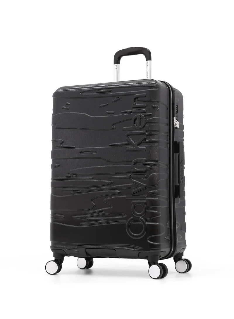 كالفن كلاين مجموعة حقائب سفر كالفن كلاين ثلاث قطع صلبة بعجلات دوارة وقفل  قابلة للتوسيع للسفر