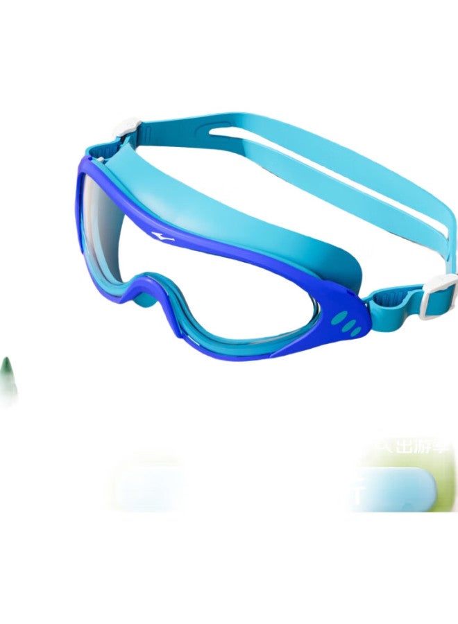 ERKE Children'S Large Frame Swimming Goggles, High-Definition Anti-Fog Anti-Reflective, Swimming Diving Beginner Equipment, Protective Eyewear, Dark Blue - Image 3