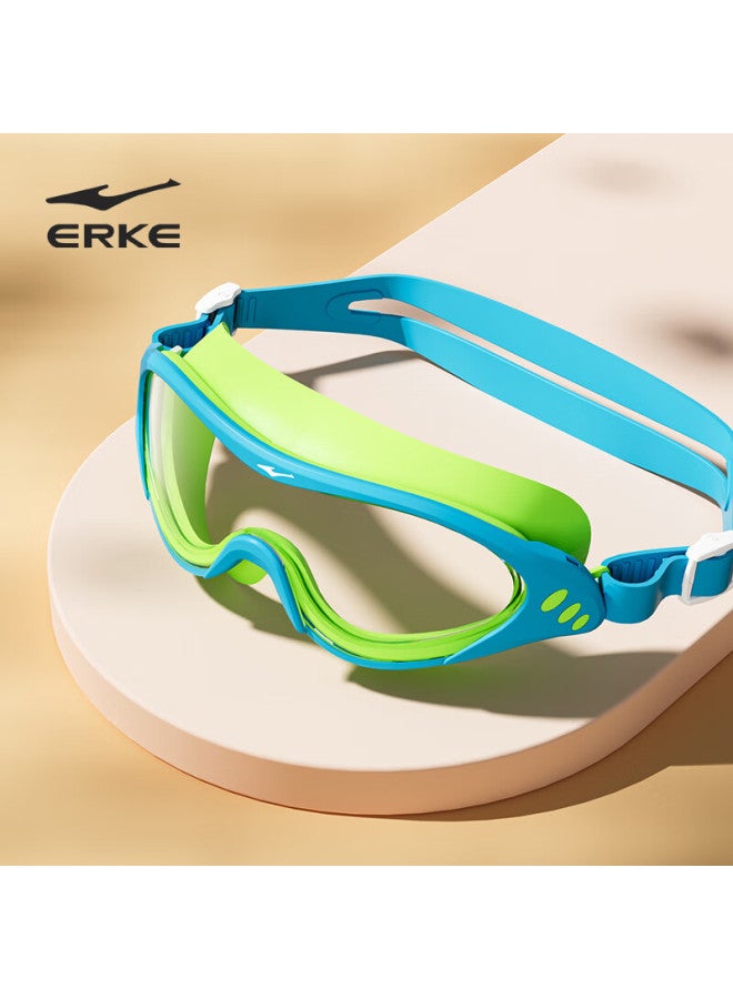 Erke Children's Large Frame Swimming Goggles, High-definition Anti-fog Anti-reflective, Swimming Diving Beginner Equipment, Protective Eyewear, Dark Blue - Image 5