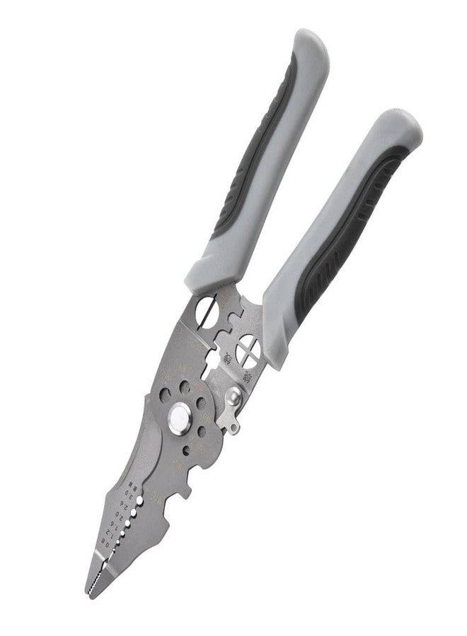 PUFFIN Special Wire Stripper and Cutter for Electrician - Decrustation Pliers, Multi-functional Tool for Wire Cutter, Wire Crimper, Cable Stripper, Wiring Tools - Image 2
