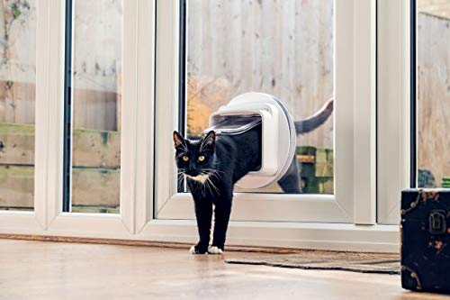 SureFlap Microchip Cat Door Connect with Hub Bundle - Door Opening: The Microchip Cat Door Flap Opening is 5 5/8" (w) by 4 3/4" (h - Image 3