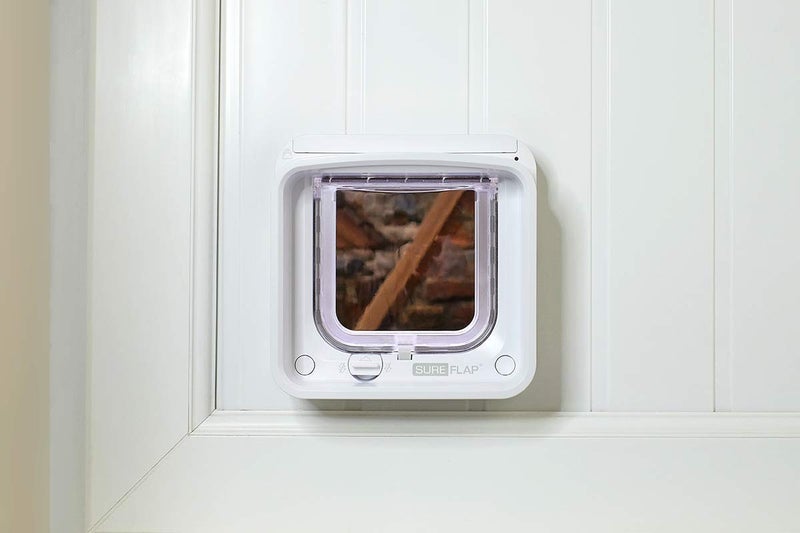 SureFlap Microchip Cat Door Connect with Hub Bundle - Door Opening: The Microchip Cat Door Flap Opening is 5 5/8" (w) by 4 3/4" (h - Image 4