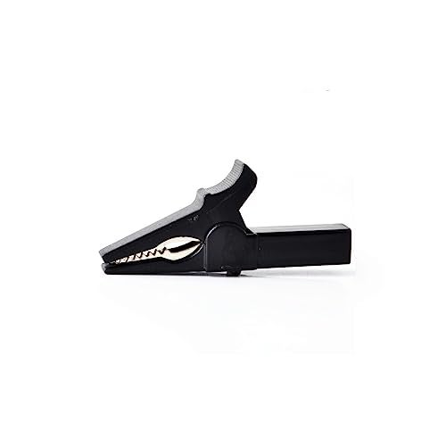 CentIoT - 2PCS 55MM Full Insulated Protective nickel coated Alligator Crocodile clip - for Multimeters Electronic Diagnostic tool - 1000V 32A 20MM Jaw Opening - Image 5
