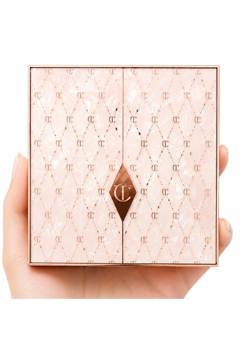 Charlotte Tilbury Charlotte Tilbury Pillow Talk Beautifying Face Palette Medium Deep – Glow Blush & Highlighter Palette 4x3.8g - Image 5