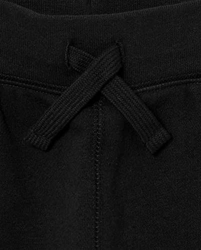 The Children's Place Boys Active Fleece Jogger Pants, Black Single, Large US - Image 2