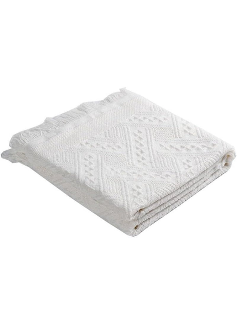 Picnic mat camping blanket seaside beach cloth picnic tablecloth tent floor mat park leisure blanket outdoor camping mat,1 pce (White, 180 * 180cm) - Image 3
