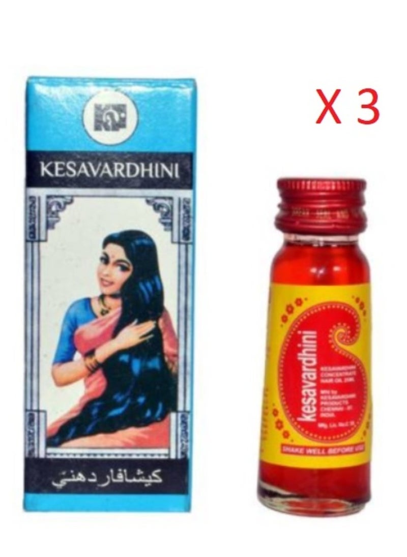 kesavardhini - Kesavardhini Oil 25ml 3pcs - Image 1