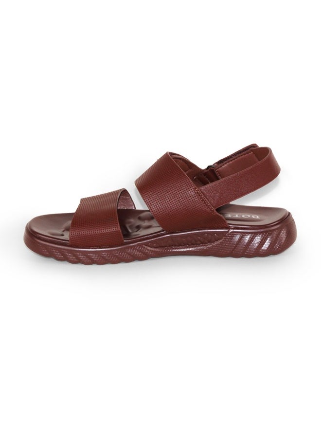 BOTELI Men Sandals Genuine Leather Soft Sole Anti slip Men's Beach Shoes Two Wear Slippers  - Image 4