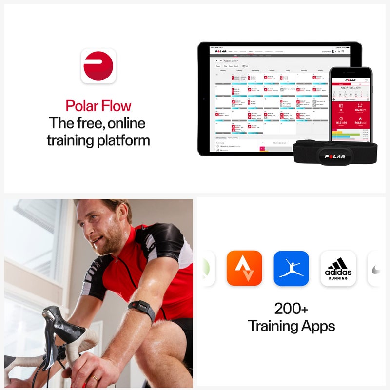 Polar Verity Sense - Optical Heart Rate Monitor Armband - ANT+, Dual Bluetooth, Gray, M-XXL - Image 2