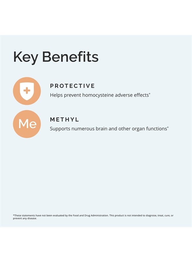 BRAINMD Dr Amen BrainMD Betaine TMG - 60 Capsules - Mood & Methyl Support - Gluten Free - 30 Servings - Image 3