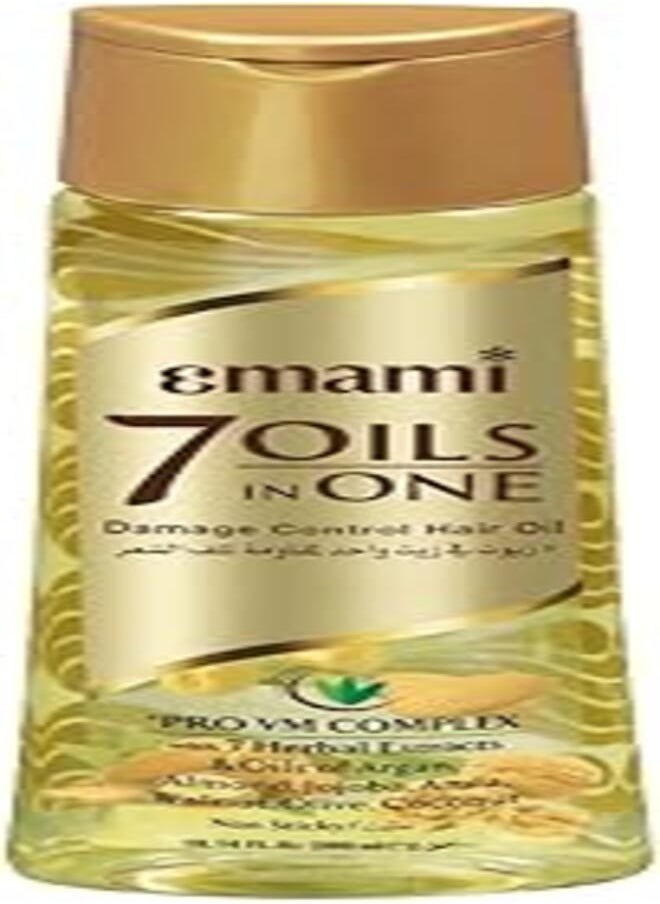 emami Emami 7 Oils In One Non Sticky Damage Control Hair Oil, 300 ml 