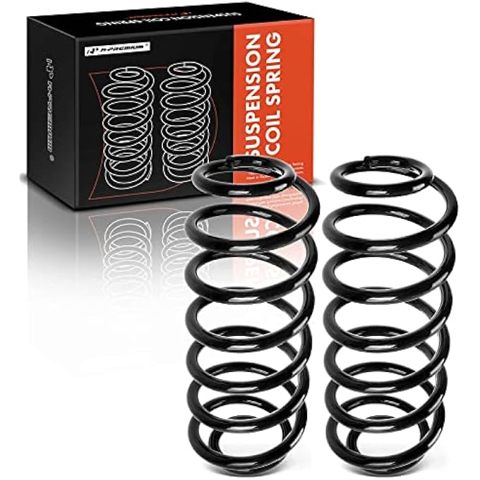 A-Premium 2Pcs Rear Suspension Coil Spring Set Compatible With Ford Crown Victoria  Mercury Grand Marquis 19982011  Lincoln Town Car 19942011 46L Driver And Passenger Side Replace F8Ac5560Ga - Image 2