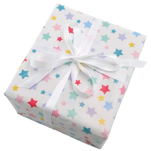 QingHan Double Faced White Satin Ribbon: 3/8 Inch 100 Yards Roll - Image 4