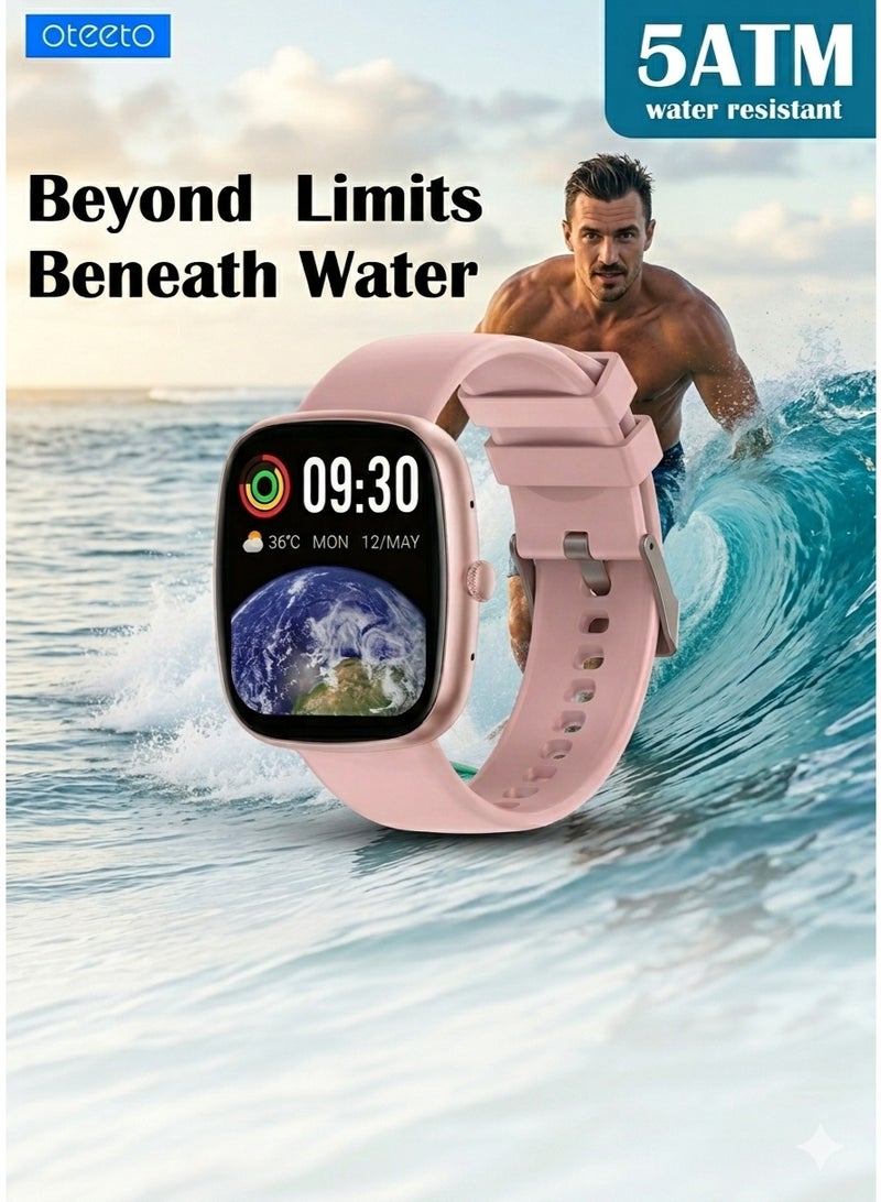 TR1 Smart Watch Pink