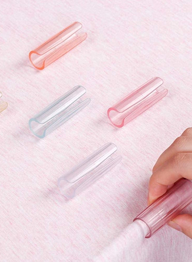 KASTWAVE Bed Sheet Gripper Fastener Clip 48 Pcs Non-slip Durable Practical Reusable Lightweight Bed Sheet Clip Keep Sheets Snug for Home Hotel - Image 2