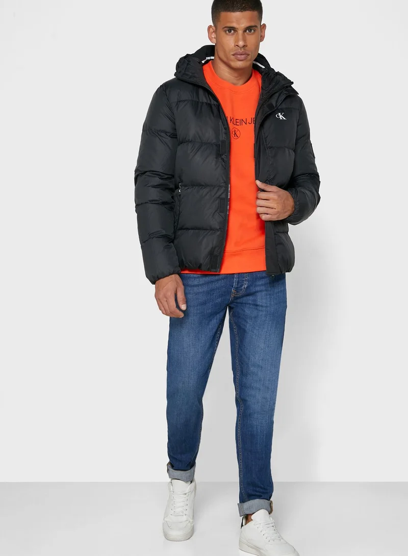 Calvin Klein Jeans Puffer Hooded Jacket